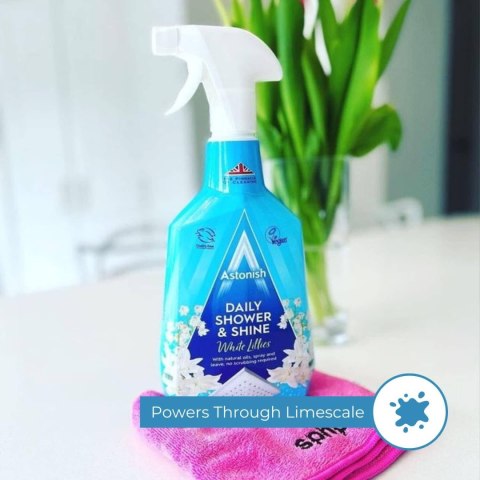 Astonish Astonish Daily Shower Shine Środek do Kabin Prysznicowych 750 ml Astonish Astonish Daily Shower Shine Środek do Kabin Prysznicowych 750 ml