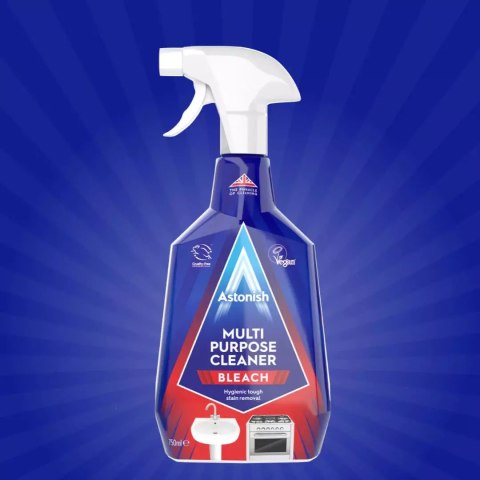 Astonish Astonish Multi-Purpose Cleaner with Bleach Środek z Wybielaczem 750 ml Astonish Astonish Multi-Purpose Cleaner with Bleach Środek z Wybielaczem 750 ml