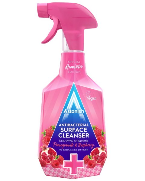 Astonish Astonish Pomegranate & Raspberry Antybakteryjny Płyn do Mycia Powierzchni 750 ml Astonish Astonish Pomegranate & Raspberry Antybakteryjny Płyn do Mycia Powierzchni 750 ml