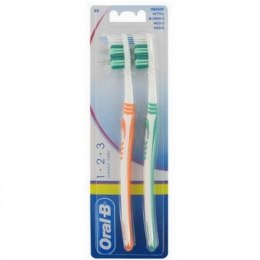 Braun Oral- B Oral- B 1-2-3 Twin Toothbrush Szczoteczka do Zębów 2 szt.