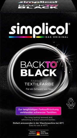 Brauns-Heitmann GmbH & Co. KG Simplicol Back to Black Barwnik do Tkanin do Odnawiania Koloru 400 g