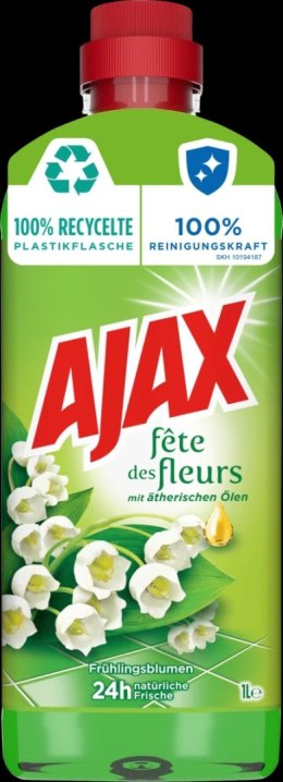 CP GABA GmbH Ajax Frühlingsblumen Wiosenny Bukiet Uniwersalny Środek Czyszczący 1 l