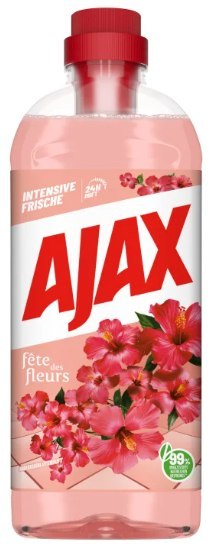 CP GABA GmbH Ajax Hibiscusblutenduft Uniwersalny Środek Czyszczący 1 l DE