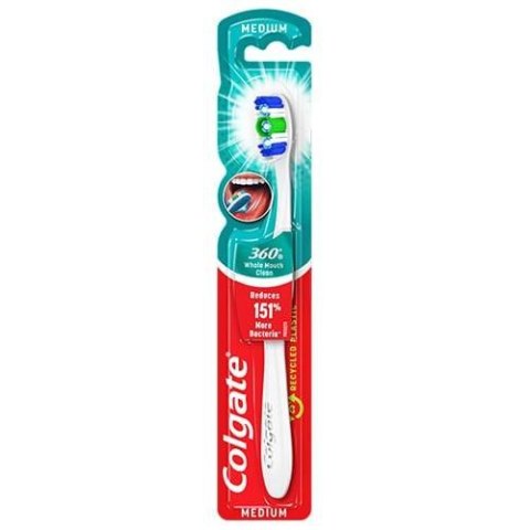 CP GABA GmbH Colgate 360 Clean Medium Szczoteczka do Zębów CP GABA GmbH Colgate 360 Clean Medium Szczoteczka do Zębów