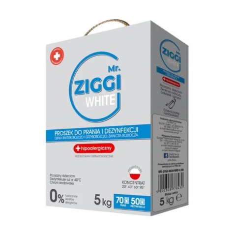Clovin Germany GmbH Mr. Ziggi White Hipoalergiczny Proszek do Prania 70 prań