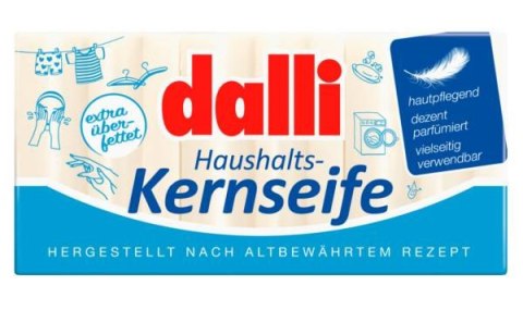 DALLI-WERKE GmbH & Co. KG Dalli Haushalts-Kernseife Szare Mydło 3 x 100 g DALLI-WERKE GmbH & Co. KG Dalli Haushalts-Kernseife Szare Mydło 3 x 100 g