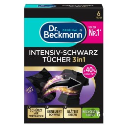 Delta pronatura GmbH Dr. Beckmann Intensiv-Schwarz 2in1 Intensywna Czerń 6 szt.