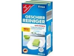 EDEKA ZENTRALE Stiftung & Co. KG G&G Gąbki do Zastawy i Szkła 6 szt.