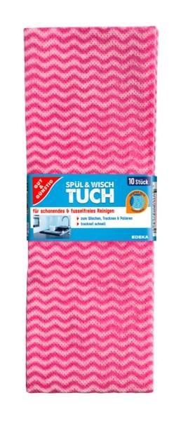 EDEKA ZENTRALE Stiftung & Co. KG G&G Ściereczki 10 szt.