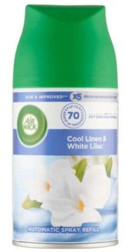 Reckitt Benckiser Air Wick Freshmatic Cool Linen&White Lilac Wkład 250 ml
