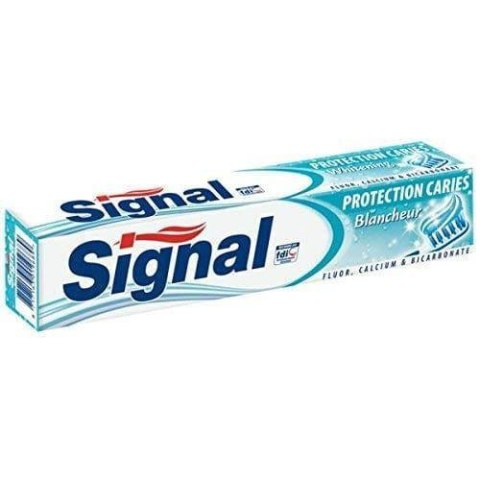 Unilever Signal Protection Caries Blancheur Pasta do Zębów 75 ml Unilever Signal Protection Caries Blancheur Pasta do Zębów 75 ml