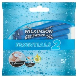 Wilkinson Sword Wilkinson Men Sword Essentials 2 Jednorazowa Maszynka do Golenia 5 szt.