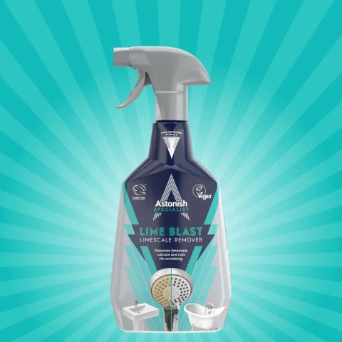 Astonish Astonish Lime Blast Środek na Kamień i Rdzę 750 ml Astonish Astonish Lime Blast Środek na Kamień i Rdzę 750 ml