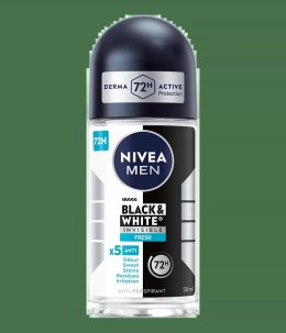 Beiersdorf Nivea Men Black&White Invisible Fresh Antyperspirant Roll-On 50 ml