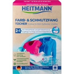Brauns-Heitmann GmbH & Co. KG Heitmann Chusteczki Wyłapujące Kolor i Brud 45 szt.
