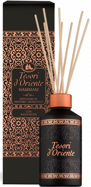 CONTER SRL Tesori d'Oriente Hammam Dyfuzor Aromatyczny z Patyczkami 200 ml CONTER SRL Tesori d'Oriente Hammam Dyfuzor Aromatyczny z Patyczkami 200 ml