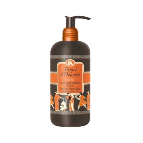 CONTER SRL Tesori d'Oriente Lotus Flower and Shea Mydło w Płynie 300 ml CONTER SRL Tesori d'Oriente Lotus Flower and Shea Mydło w Płynie 300 ml