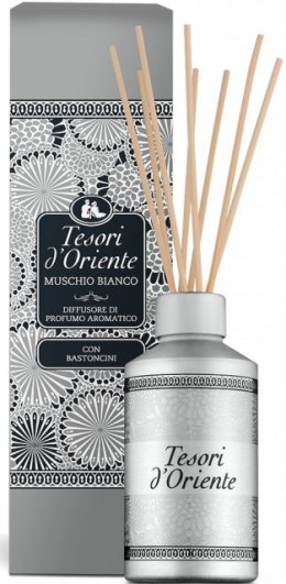 CONTER SRL Tesori d'Oriente Muschio Bianco Dyfuzor Aromatyczny z Patyczkami 200 ml