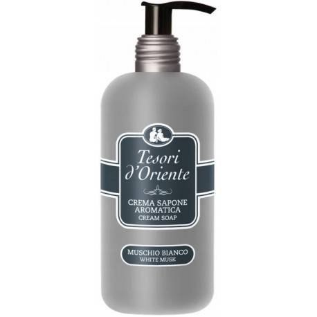 CONTER SRL Tesori d'Oriente Muschio Bianco Mydło w Płynie 300 ml CONTER SRL Tesori d'Oriente Muschio Bianco Mydło w Płynie 300 ml