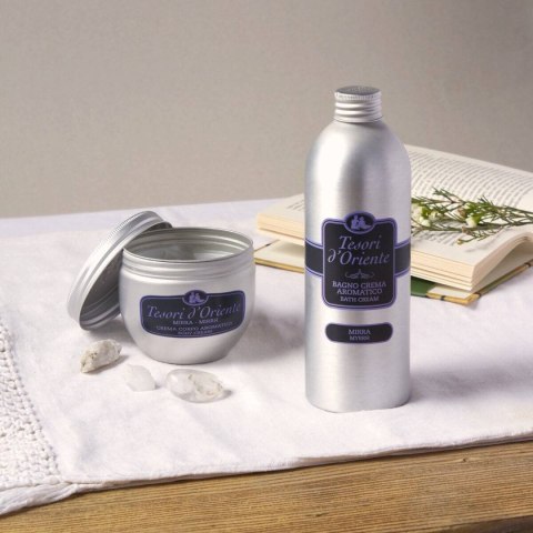 CONTER SRL Tesori d'Oriente Muschio Bianco Płyn do Kąpieli 500 ml CONTER SRL Tesori d'Oriente Muschio Bianco Płyn do Kąpieli 500 ml