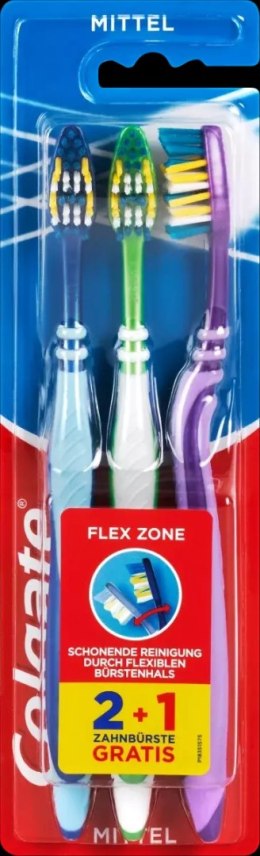 CP GABA GmbH Colgate Flex Zone Szczoteczka do Zębów 3 szt. DE