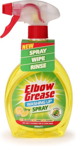 Cleanright Elbow Grease Spray do Mycia Naczyń Lemon 500 ml