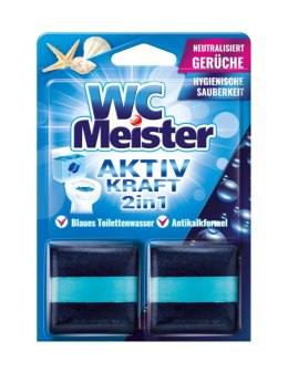 Clovin Germany GmbH WC Meister Aktiv Kraft 2 in 1 Blaues 2x 50 g