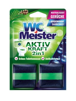 Clovin Germany GmbH WC Meister Aktiv Kraft 2 in 1 Grunes 2x 50 g