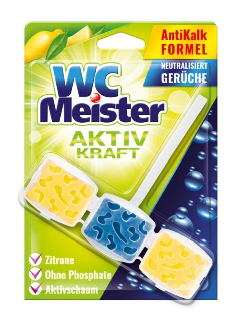 Clovin Germany GmbH WC Meister Zitrone Zawieszka WC 45 g DE Clovin Germany GmbH WC Meister Zitrone Zawieszka WC 45 g DE