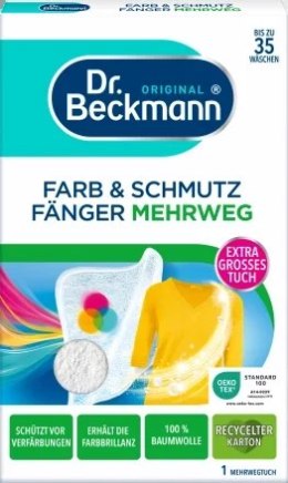 Delta pronatura GmbH Dr.Beckmann Chusteczka Wyłapująca Kolor i Brud Wielorazowego Użytku