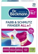 Delta pronatura GmbH Dr.Beckmann Chusteczki Wyłapujące Kolor i Brud 3w1 20 szt.