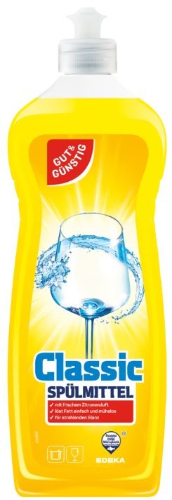 EDEKA ZENTRALE Stiftung & Co. KG G&G Classic Płyn do Naczyń 1l