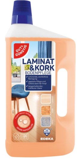 EDEKA ZENTRALE Stiftung & Co. KG G&G Płyn do Podłóg z Paneli, Korka, Linoleum 1l
