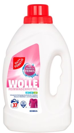 EDEKA ZENTRALE Stiftung & Co. KG G&G Żel do Prania Wełny i Tkanin Delikatnych 37 prań
