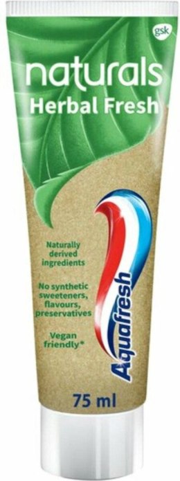 GlaxoSmithKline Aquafresh Naturals Herbal Pasta do Zębów 75 ml
