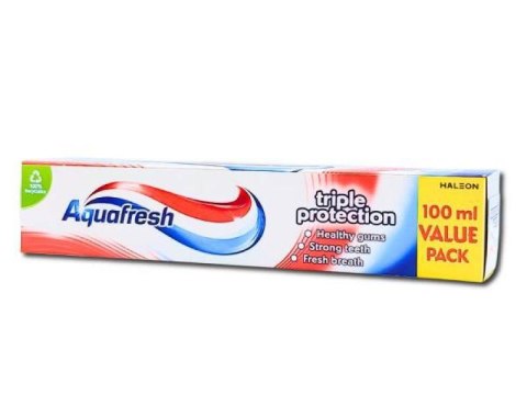 GlaxoSmithKline Aquafresh Triple Protection Pasta do Zębów 100 ml GlaxoSmithKline Aquafresh Triple Protection Pasta do Zębów 100 ml