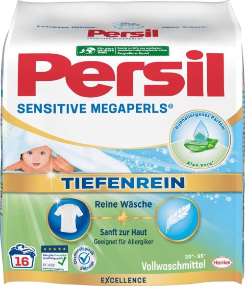 Henkel Persil Sensitive Megaperls Proszek do Prania 16 prań Henkel Persil Sensitive Megaperls Proszek do Prania 16 prań