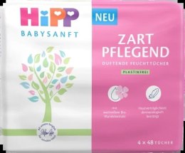 Hipp Hipp Zart Pflegend Chusteczki Nawilżone 4 x 48 szt.
