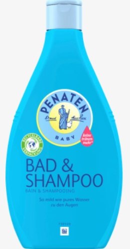 Jonhson & Johnson Penaten Baby Bad & Shampoo 400 ml