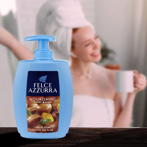Paglieri S.p.A. Felce Azzurra Ambra e Argan Mydło w Płynie 300 ml Paglieri S.p.A. Felce Azzurra Ambra e Argan Mydło w Płynie 300 ml
