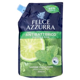 Paglieri S.p.A. Felce Azzurra Antibacterial Mint and Lime Mydło w Płynie Uzupełniacz 500 ml