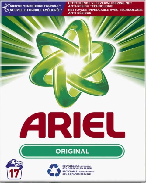 Procter & Gamble Ariel Original Proszek do Prania 17 prań Procter & Gamble Ariel Original Proszek do Prania 17 prań