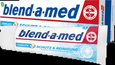 Procter & Gamble Blend-a med Complete plus Schutz & Reinigung Pasta do Zębów75 ml Procter & Gamble Blend-a med Complete plus Schutz & Reinigung Pasta do Zębów75 ml