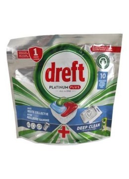 Procter & Gamble Dreft Platinum Plus All in One Kapsułki do Zmywarki 10 szt.