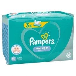 Procter & Gamble Pampers Fresh Clean Chusteczki Nawilżone 156 szt.