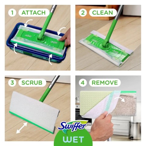 Procter & Gamble Swiffer Wet Wkłady do Mopa 20 szt. Procter & Gamble Swiffer Wet Wkłady do Mopa 20 szt.