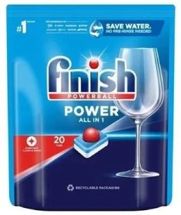 Reckitt Benckiser Finish Powerball All in 1 Kapsułki do Zmywarki 20 szt.