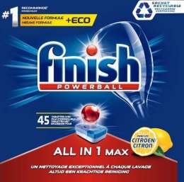 Reckitt Benckiser Finish Powerball All in1 Max Citrus Kapsułki do Zmywarki 45 szt.