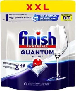 Reckitt Benckiser Finish Powerball Quantum all in1 Kapsułki do Zmywarki 49 szt.