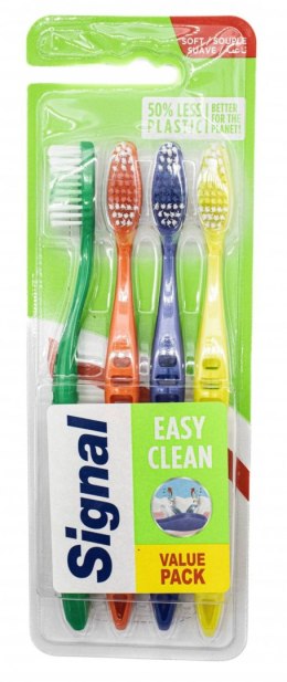 Unilever Signal Easy Clean Medium Szczoteczka do Zębów 4 szt.